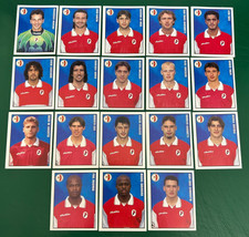 lot of 18 footballer figurines