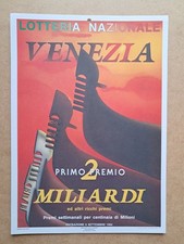 Locandina lotteria di Venezia