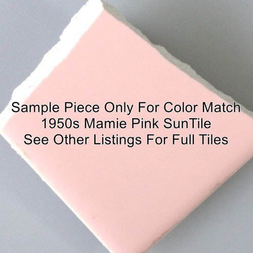 Campione piastrelle bagno rosa