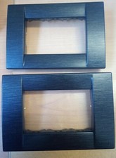 STOCK NR. 2 PLACCHE ART. VIMAR IDEA 16743.47 NERO SATINATO 3 MODULI