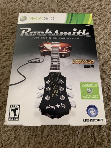 Rocksmith xbox 360 con - con, cavo