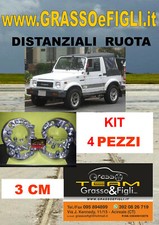 KIT 4 Distanziali Ruota For SUZUKI SAMURAI SJ413 5x139,7 30 mm Wheel Spacers