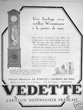 PUBLICITÉ PRESSE 1928 VEDETTE