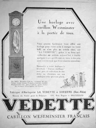 Publicité presse 1928 vedette - publicitÉ,