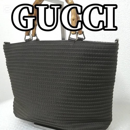 Borsa gucci nera mano con - gucci,
