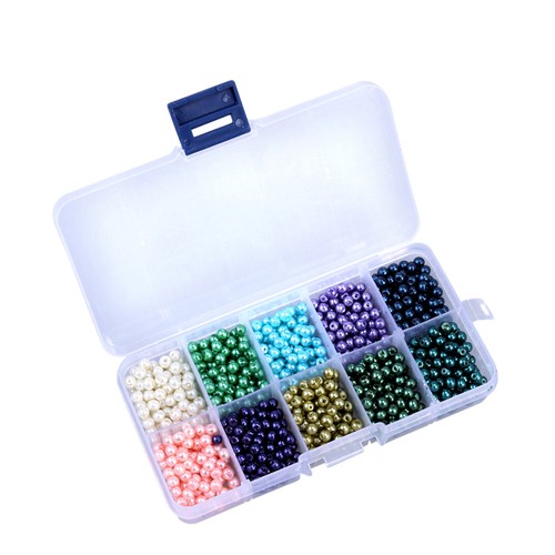 Kit 1000 pezzi perline - pezzi,