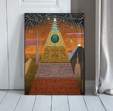Poster Mappa Piramide Stato