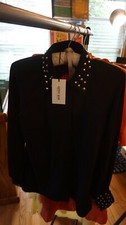 NWT Denny Rose Camicia Polsi E