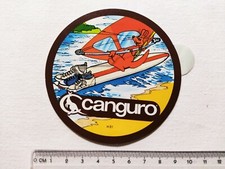 CANGURO CALZATURE SCARPE ADESIVO AUTOCOLLANT ORIGINAL STICKER ANNI 80 VINTAGE