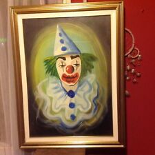  quadro olio su tela 70x50 cm Romano Mussolini certificato con cornice