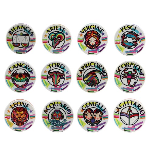 Set 12pz vintage retrò - set, puzzle