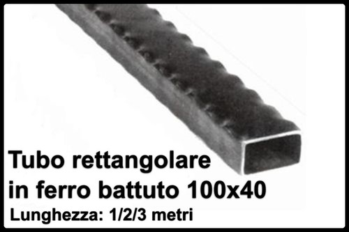 Tubolare rettangolare ferro - in,