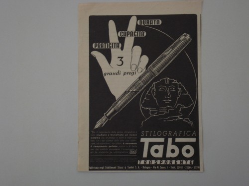 Advertising pubblicità 1943 - advertising,