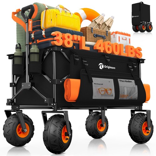 Originsure black wagon ruote - black, a