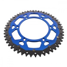 Pignone alluminio blu 52 denti divisione 520 per Yamaha WR 426 F anno 2001-2002