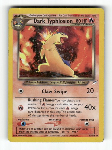Dark typhlosion 105 - -, 10/105