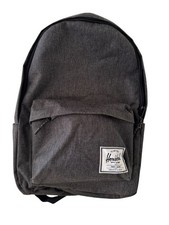 Zaino Herschel Supply Co originale classico grigio/nero nuovo senza etichette $95