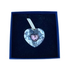 Swarovski - Ciondolo in cristallo rosa trasparente