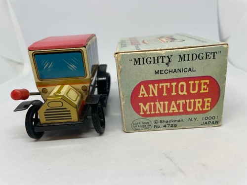 Rare item retro tin toy - rare,