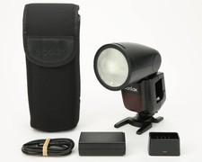 Flash fotocamera testa tonda