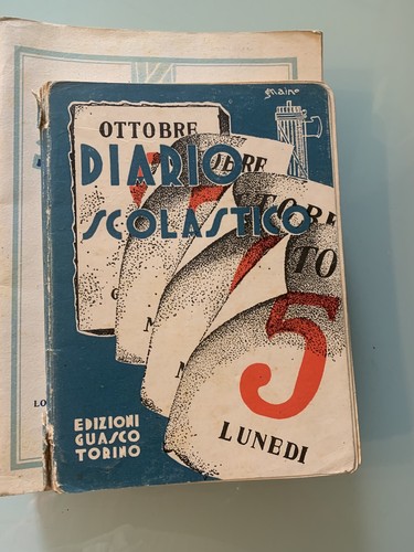 Diario scolastico illustrato - diario,