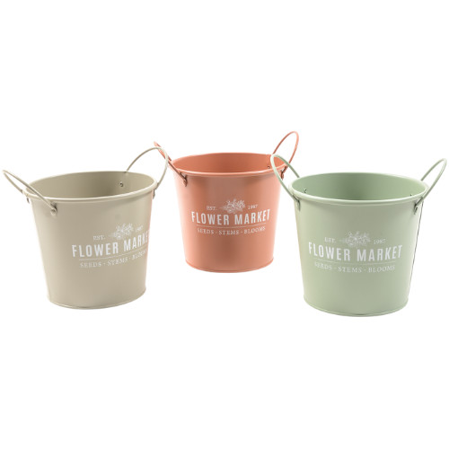 Vaso medio latta con - latta, manici