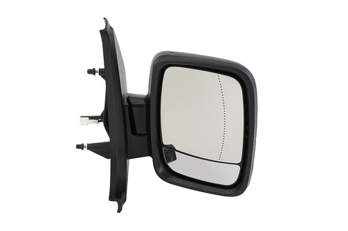 Specchio destro nero - specchio, adatto