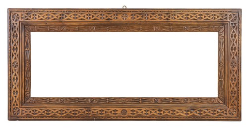 Cornice antica legno