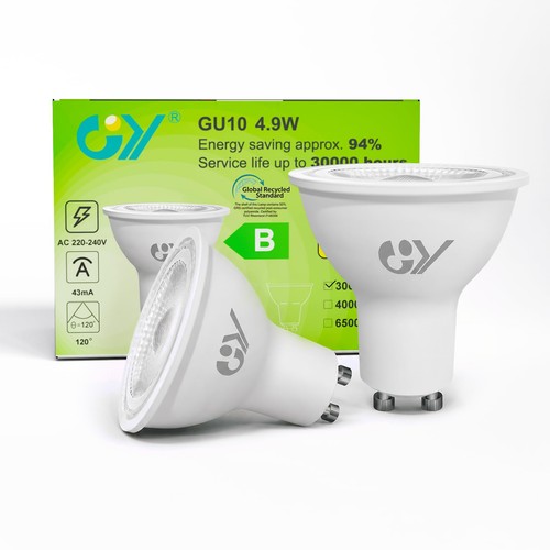 Lampadine gu10 led 9w - gu10,