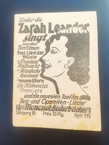 Lieder die zarah leander singt - zarah,
