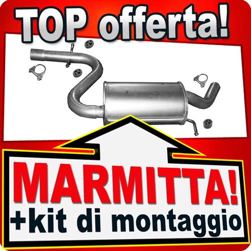 Silenziatore centrale per - per, vw