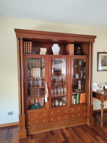 Armadio libreria legno con - armadio/libreria,
