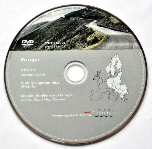 Dvd navigazione audi a6 - a3, a4
