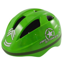 CASCO CASCHETTO PER BICI BICICLETTA MTB BAMBINO BIMBO TAGLIA S 52-56 CM VERDE