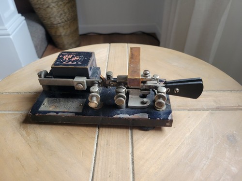 Chiave telegrafica vintage - chiave,