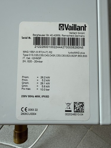 Vaillant turbomag plus - turbomag, mag
