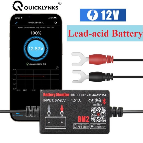 Monitor batteria auto 12v - batteria,
