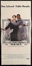LOCANDINA ORIGINALE CINEMA  UNA POLTRONA PER DUE JOHN LANDIS AYKROYD MURPHY