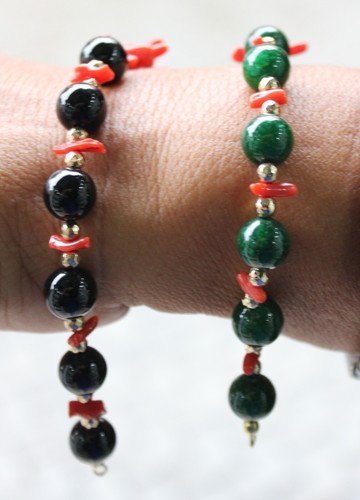 Bracciale donna corallo - bracciale, rosso