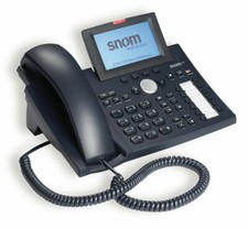 Snom 370 VoIP Telefono Business, Nero NUOVO Rivenditore