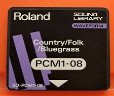 Roland SO-PCM1-08 wave card Country/Folk for JV series - Used, very good