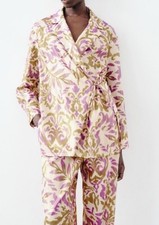Blazer pantaloni zara viola - blazer, e