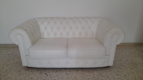 Divano pelle posti - pelle,