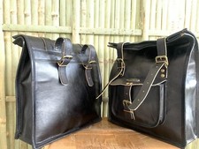 Nuova pelle nera honda bag - pelle,