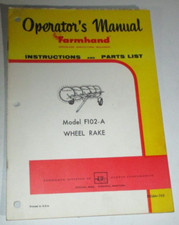 Farmhand F102-A Rastrello