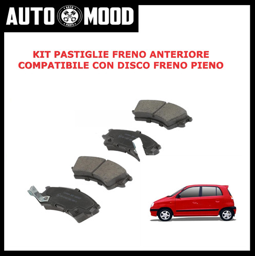 Kit pastiglie freno anteriori - pastiglie,