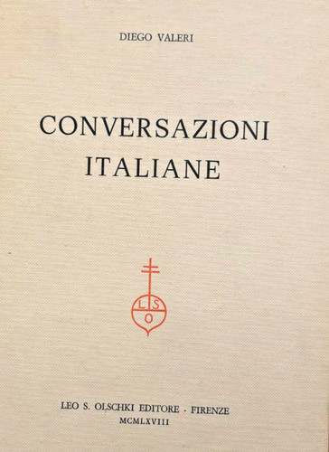 Diego valeri conversazioni - valeri,