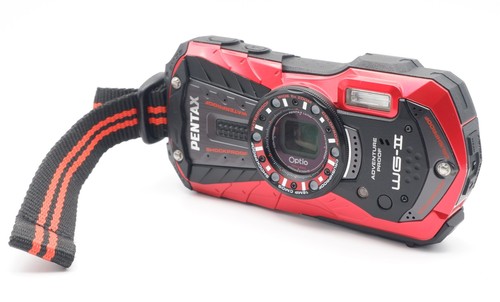 Pentax optio rosso con - pentax, wg-2