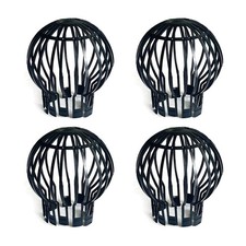 Houdao 4 pezzi Grondaia in pvc