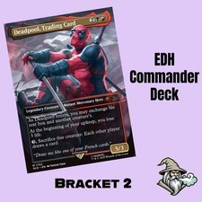 Deadpool trading card- EDH
